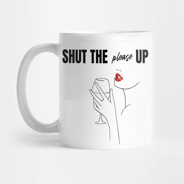 Shut The Please Up by HDF